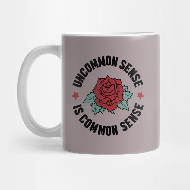 Uncommon Sense Is Common Sense logo Design by Al-loony